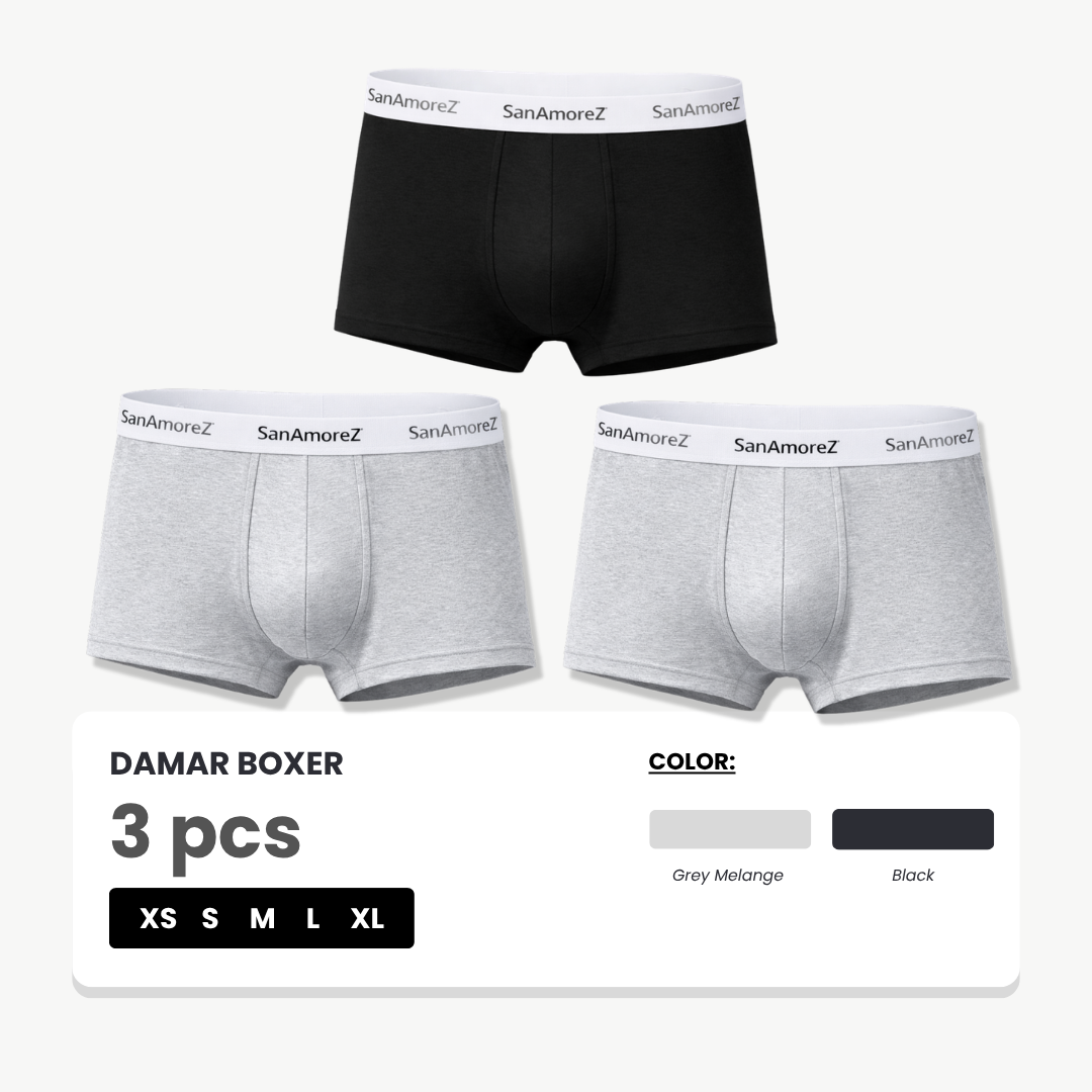 Damar Celana Dalam Katun Pria 3Pcs