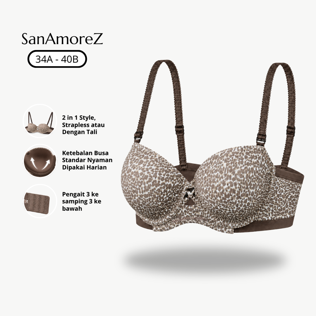 Moore Bra Kawat Half-Cup