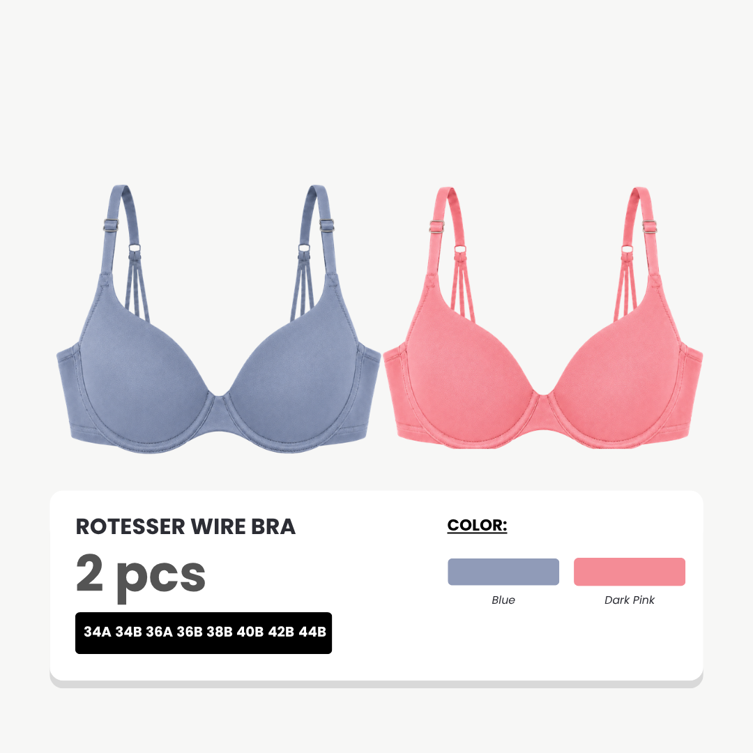Rotesser Bra Kawat Busa Tebal Push Up 2 Pcs
