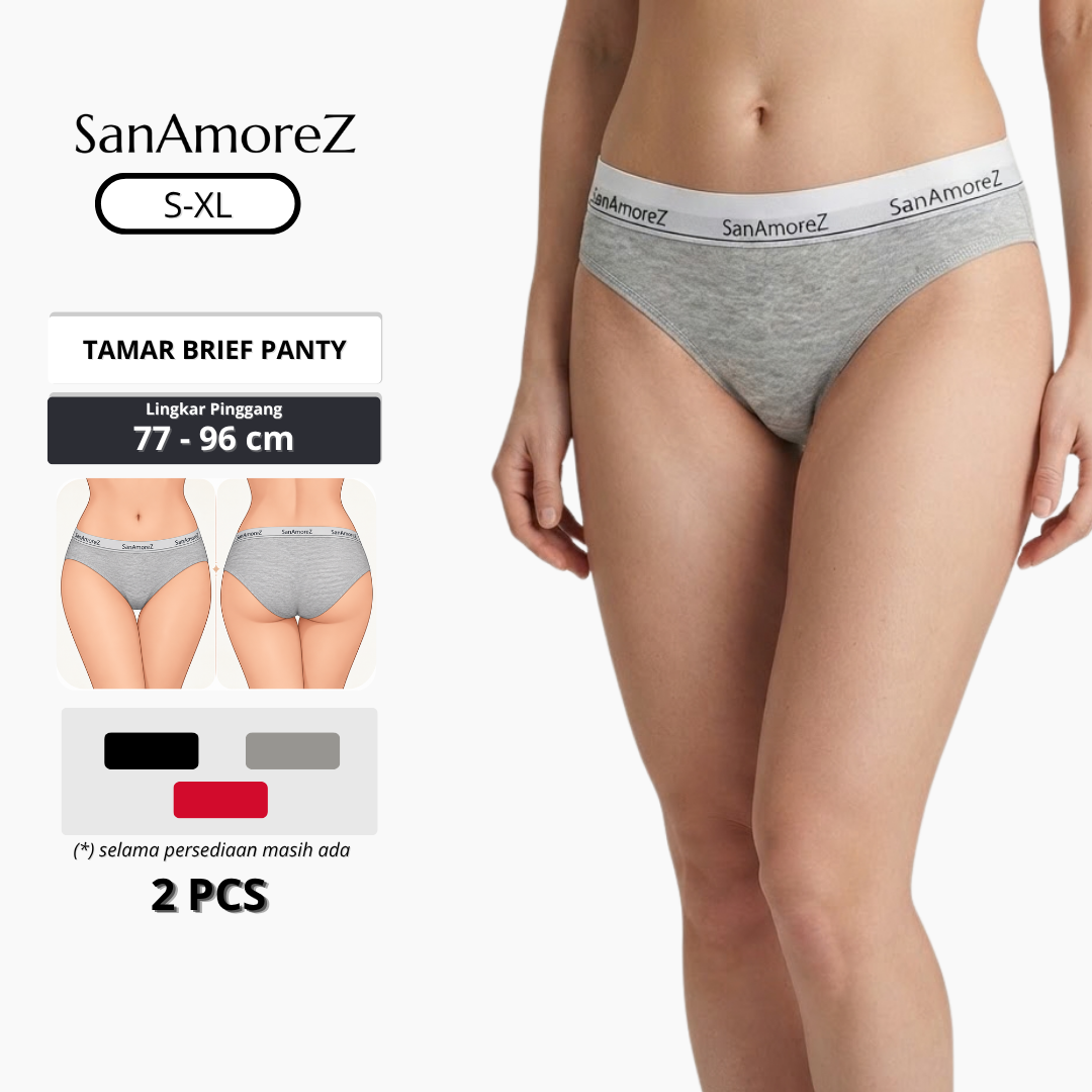 TAMAR Celana Dalam Katun Wanita 2 Pcs