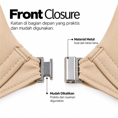 Frankie Bra Kawat Busa Tebal Pushup