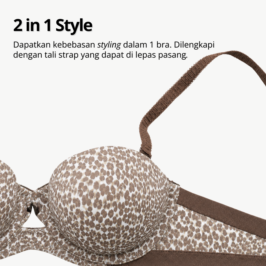 Moore Bra Kawat Half-Cup