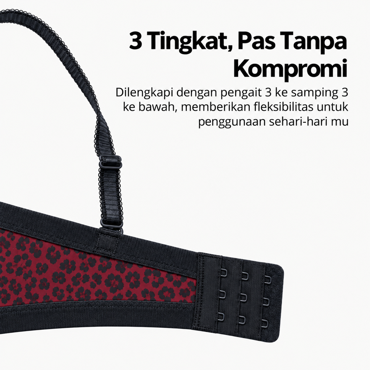 Moore Bra Kawat Busa Tipis 2 Pcs