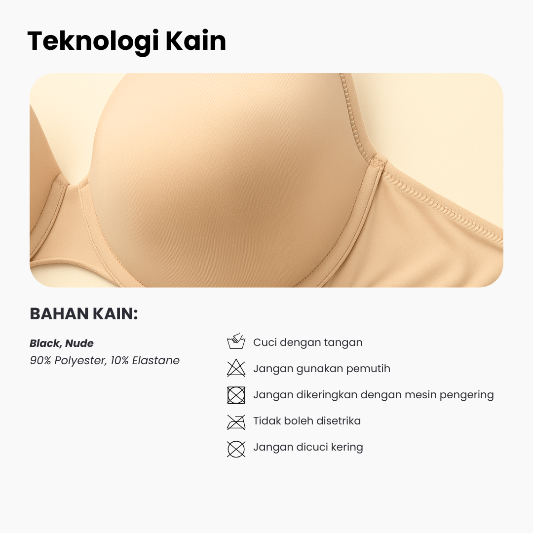Alicia Bra Kawat Busa Tipis