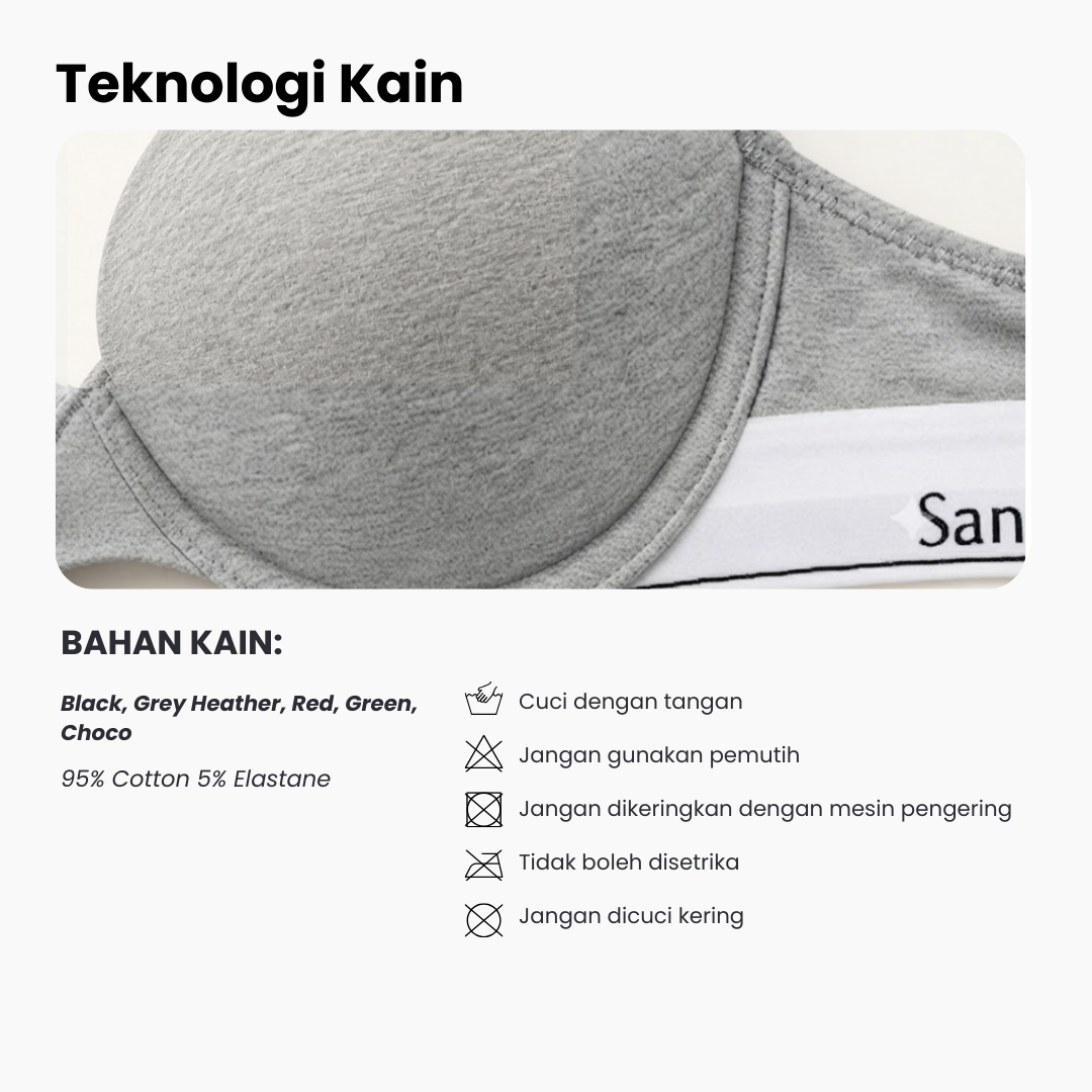 Serena Bra Kawat Busa Tipis