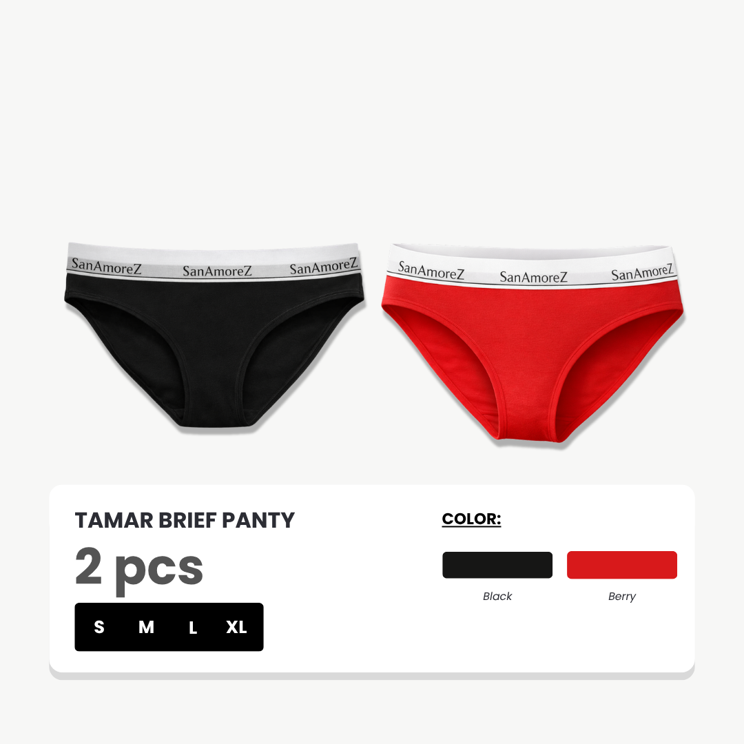 TAMAR Celana Dalam Katun Wanita 2 Pcs