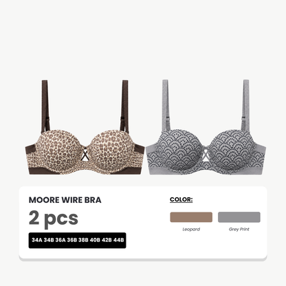 Moore Bra Kawat Busa Tipis 2 Pcs