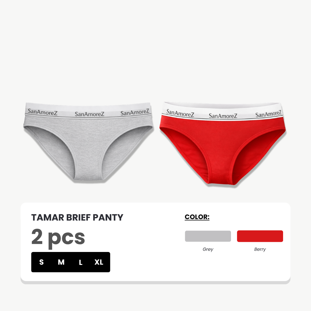 TAMAR Celana Dalam Katun Wanita 2 Pcs