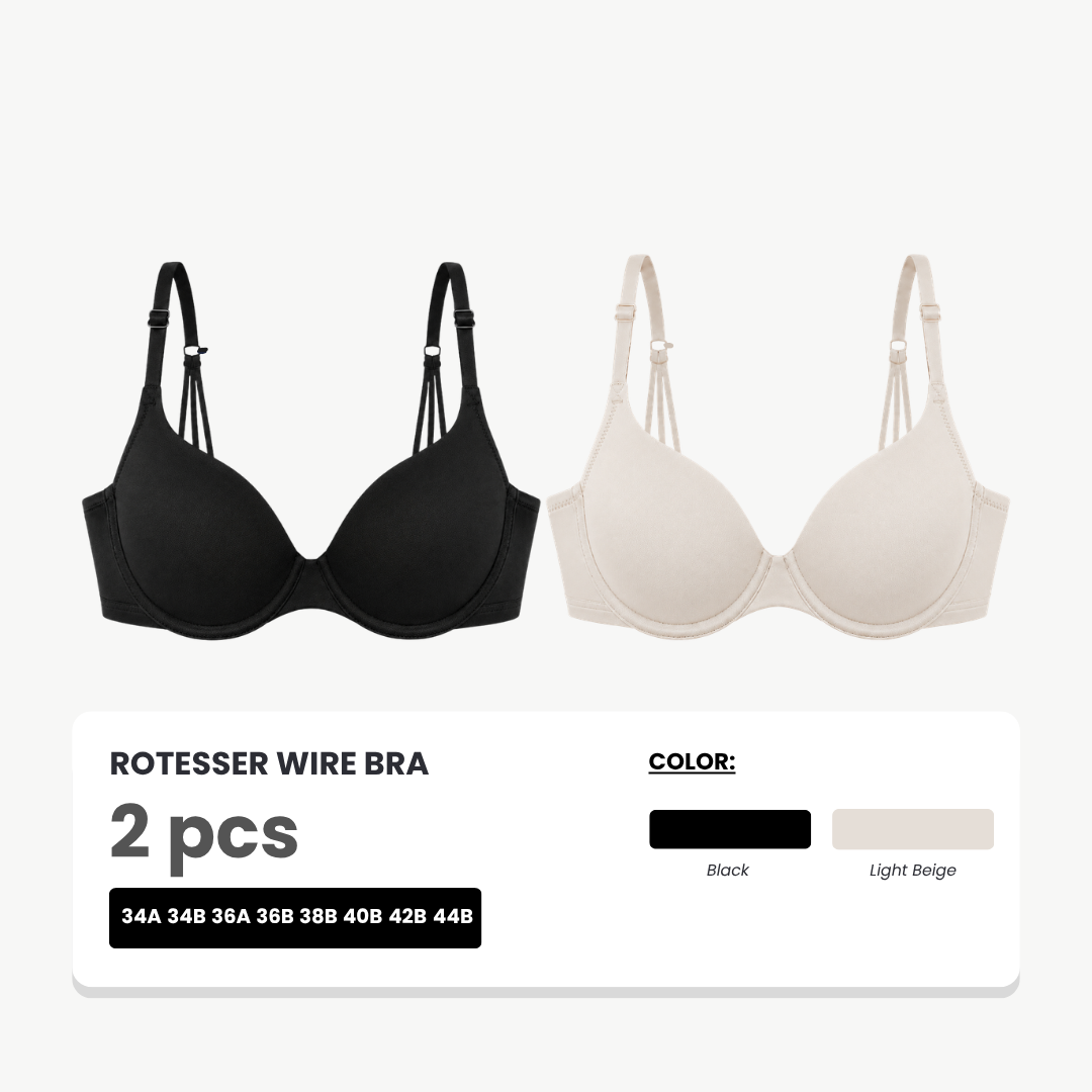 Rotesser Bra Kawat Busa Tebal Push Up 2 Pcs