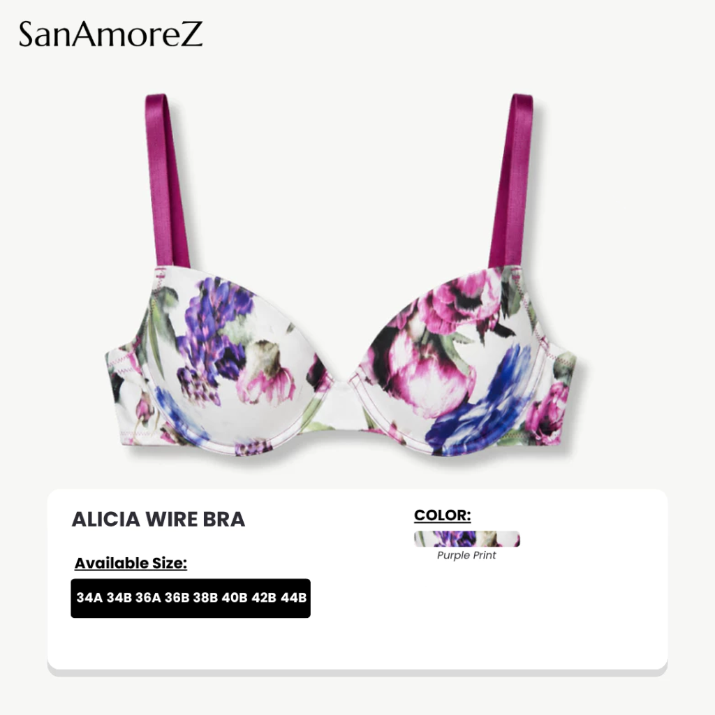 Alicia Bra Kawat Busa Tipis