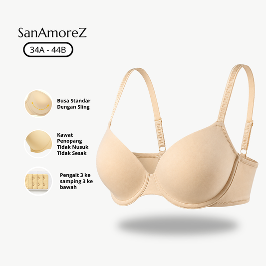 Alicia Thin Foam Underwire Bra