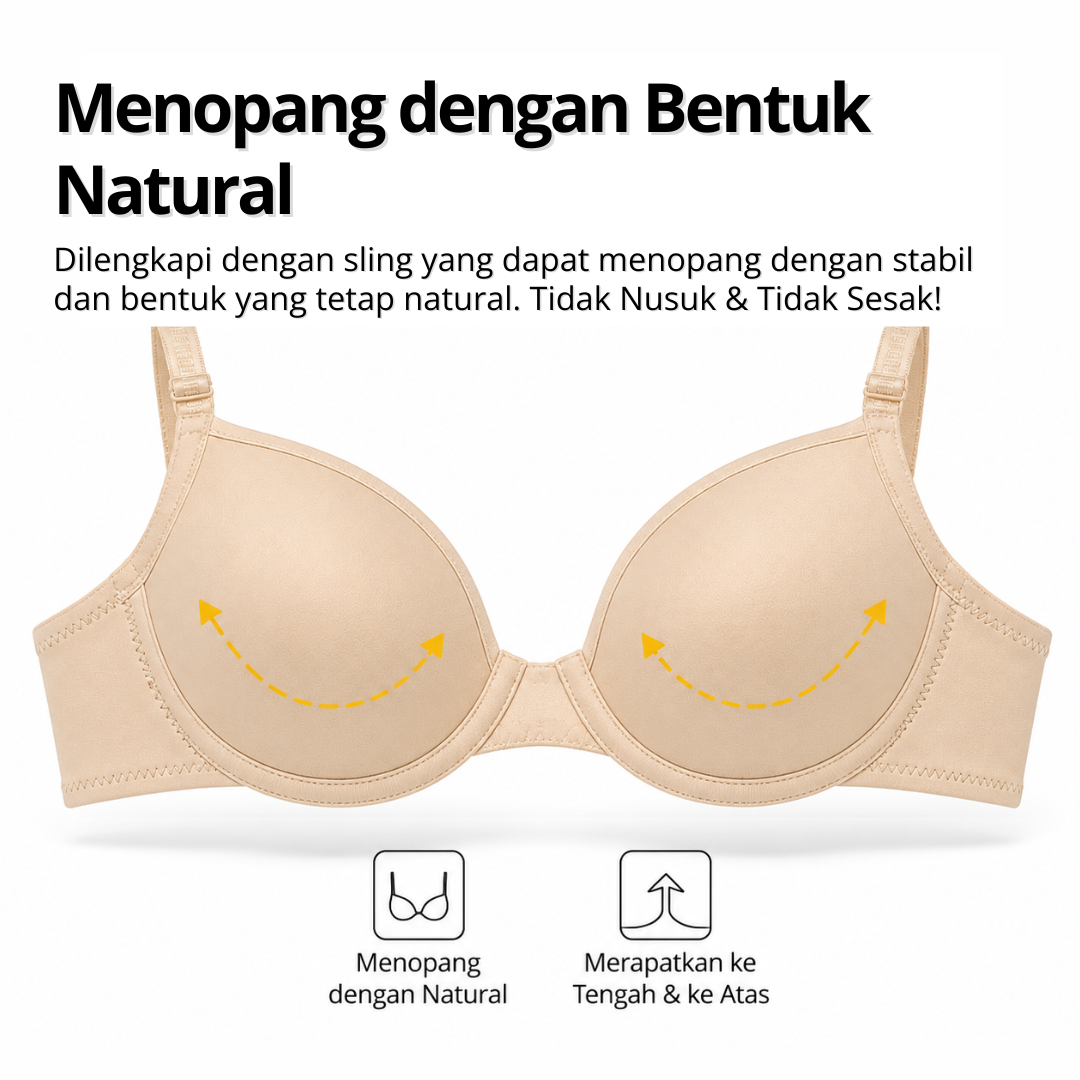 Alicia Bra Kawat Busa Tipis