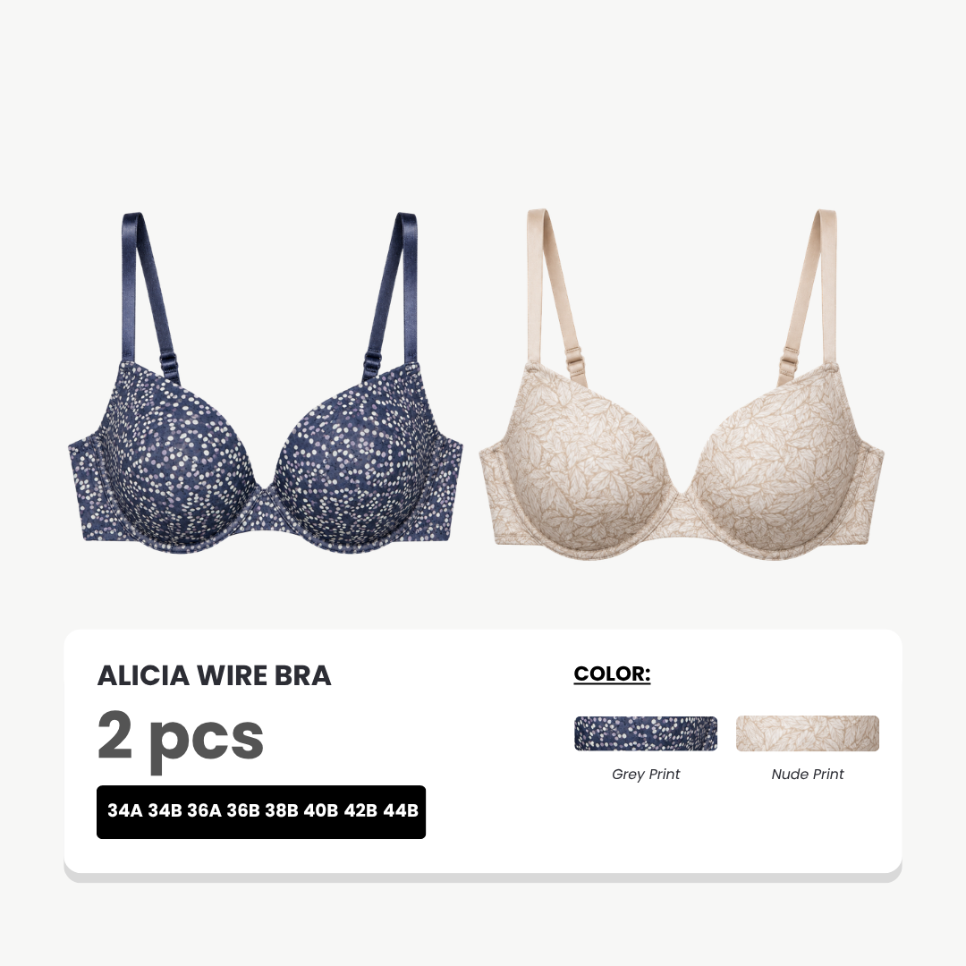 Alicia Bra Kawat Busa Tipis