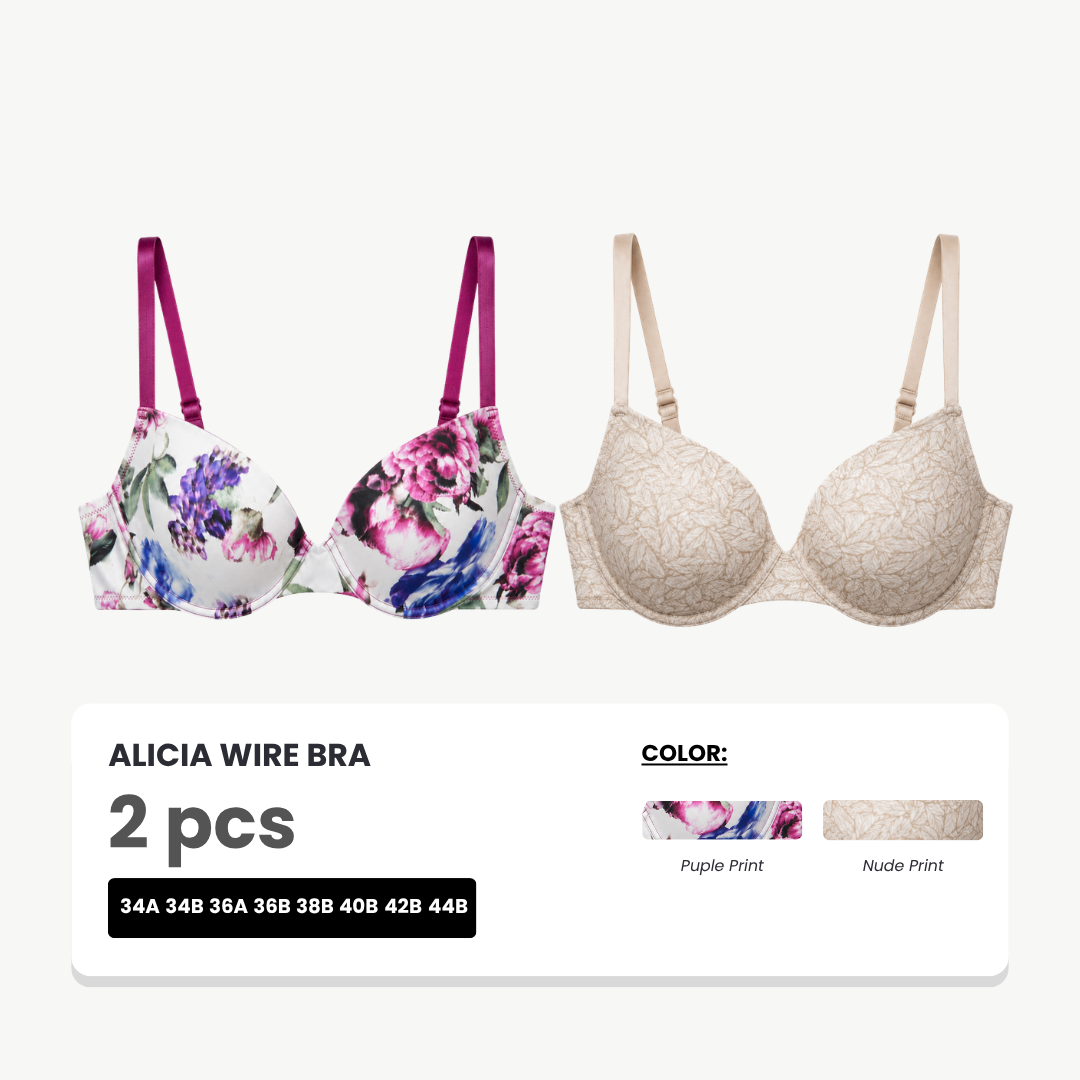 Alicia Bra Kawat Busa Tipis