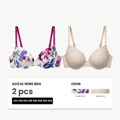 Alicia Bra Kawat Busa Tipis