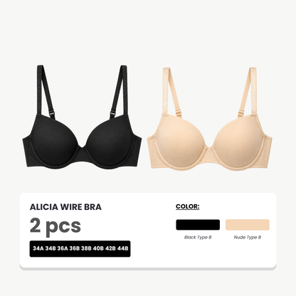 Alicia Bra Kawat Busa Tipis