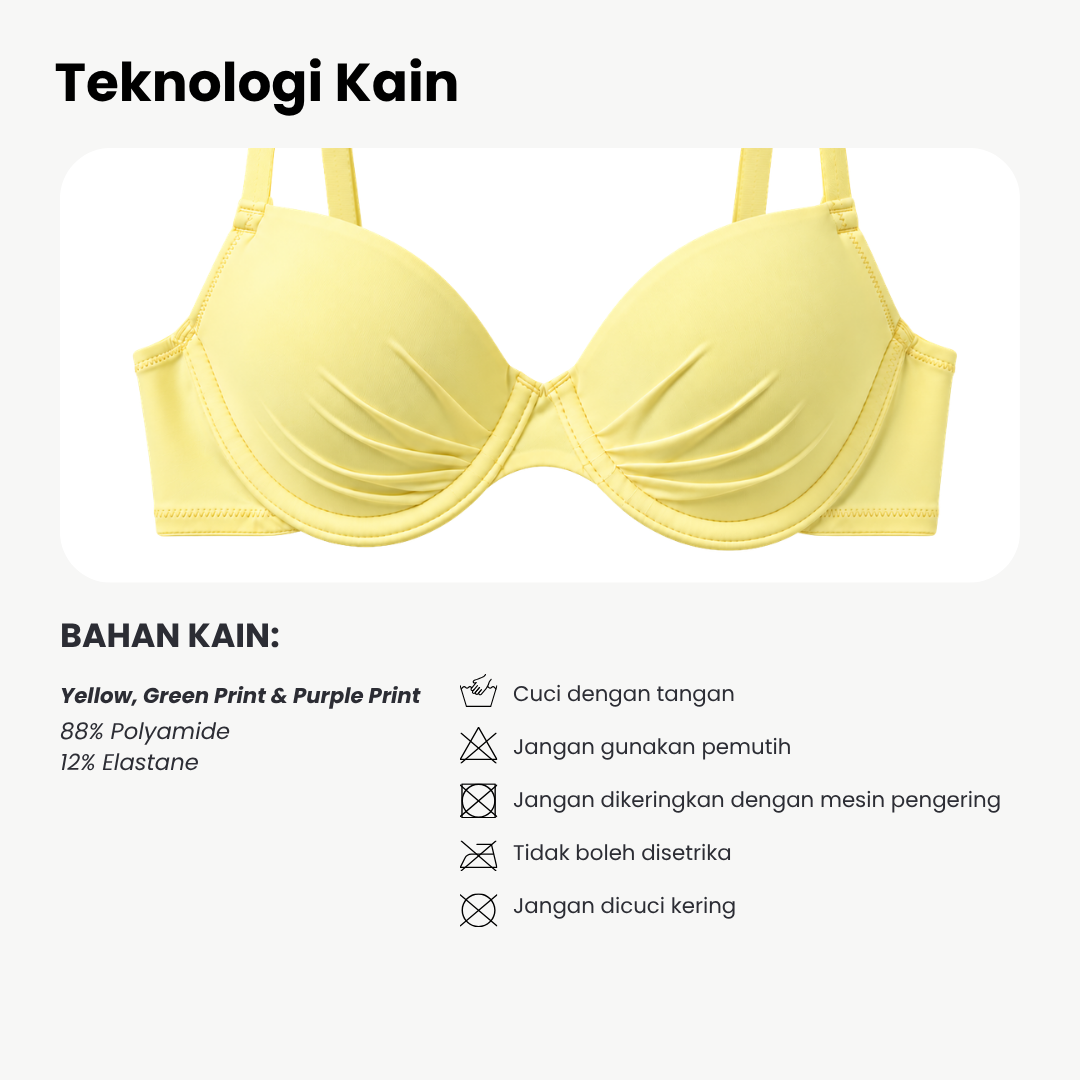 Kelly Bra Kawat Busa Tipis