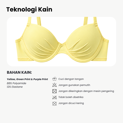 Kelly Bra Kawat Busa Tipis