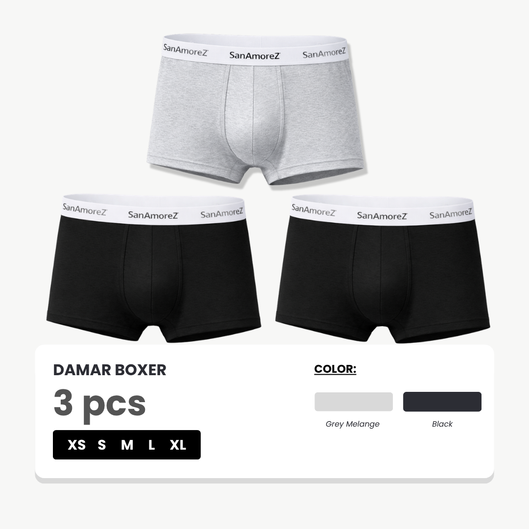 Damar Celana Dalam Katun Pria 3Pcs