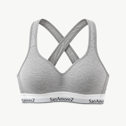 Acacia Bra Olahraga Busa Tipis Katun