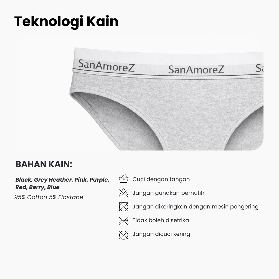 Tamar Celana Dalam Katun Wanita