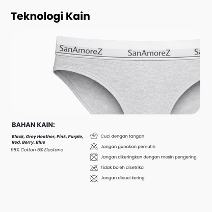 Tamar Celana Dalam Katun Wanita