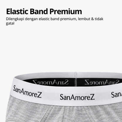 RUST Boxer Brief  Regular Sizes 5 Pcs