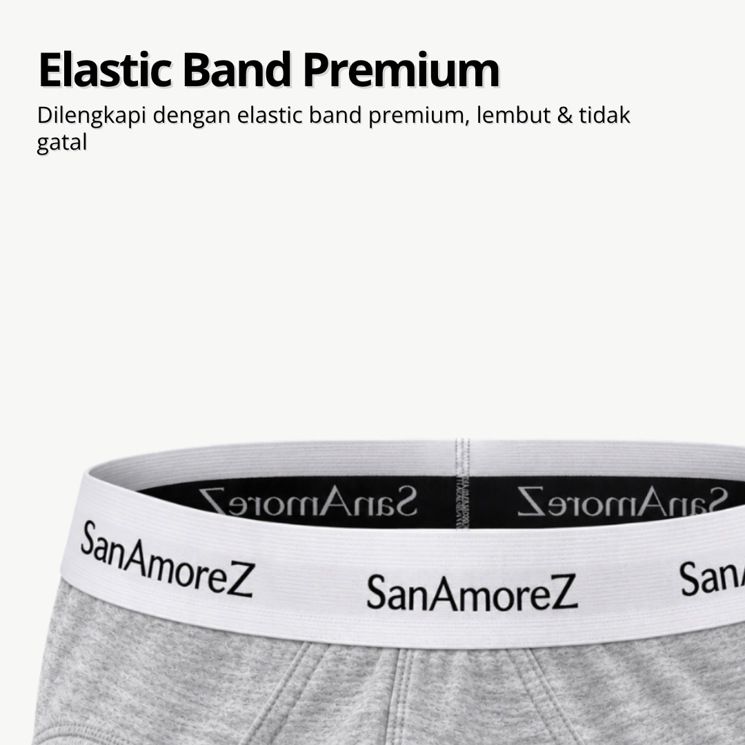 RUST Boxer Brief BIG Sizes 5 Pcs