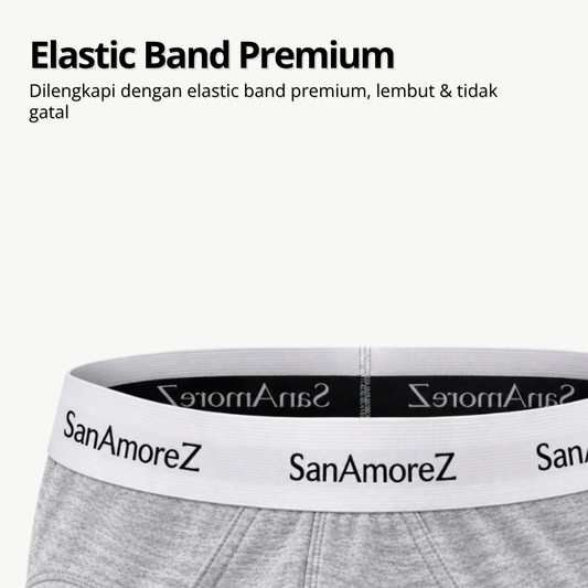 RUST Boxer Brief BIG Sizes 5 Pcs