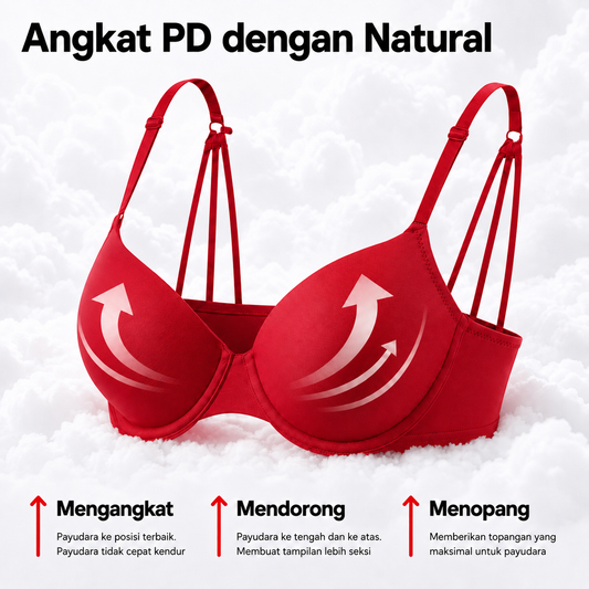 Rotesser Bra Kawat Busa Tebal Pushup